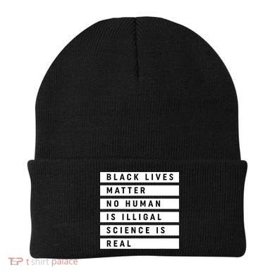Black Lives Matter 's Rights Are Human Rights Beanie