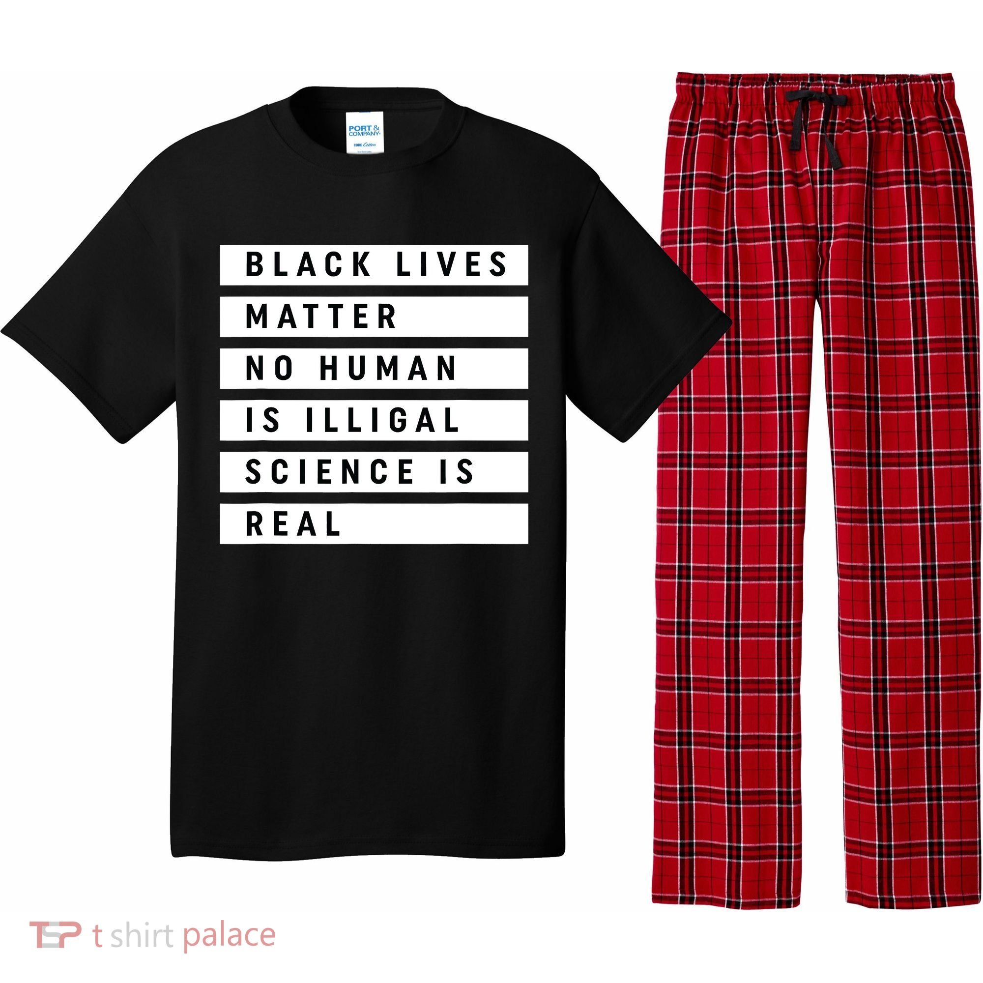 Black Lives Matter 's Rights Are Human Rights Pajama Set