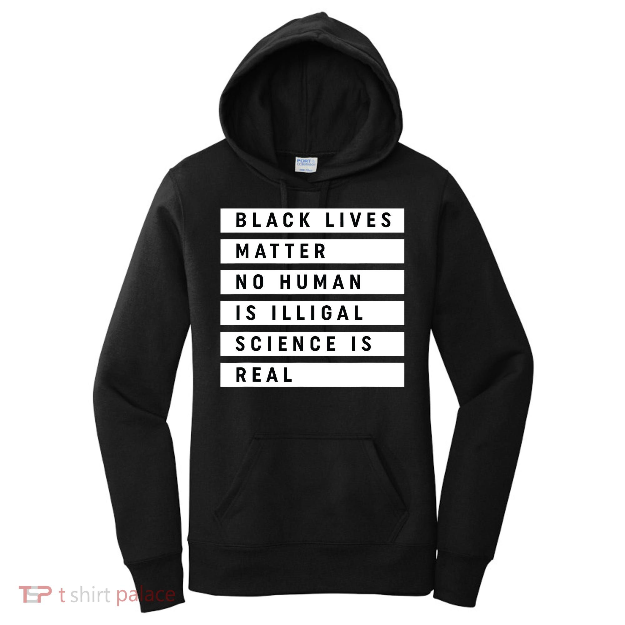 Black Lives Matter 's Rights Are Human Rights Women's Hoodie