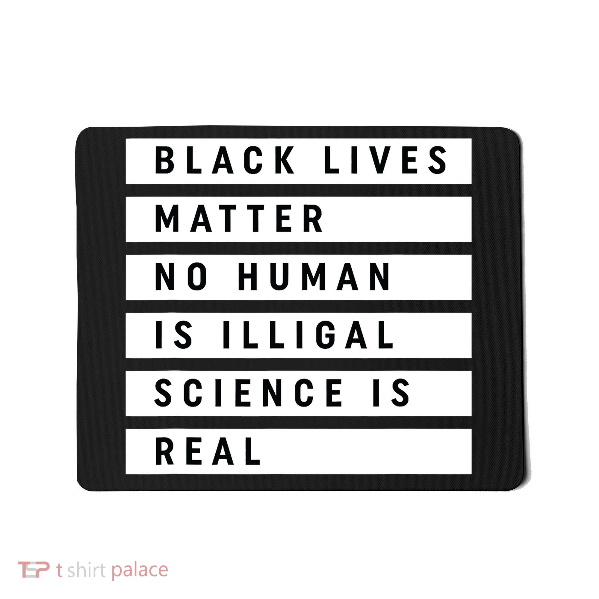 Black Lives Matter 's Rights Are Human Rights Mousepad