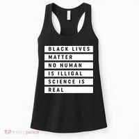 Black Lives Matter 's Rights Are Human Rights Women's Tank Top thumb 0