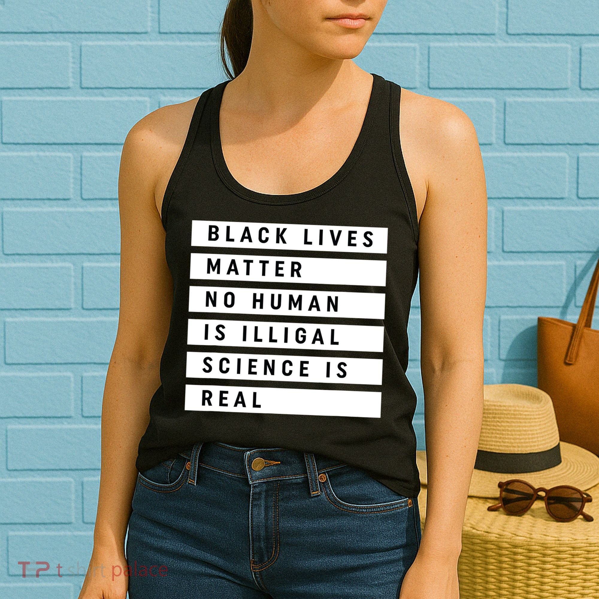 Black Lives Matter 's Rights Are Human Rights Women's Tank Top