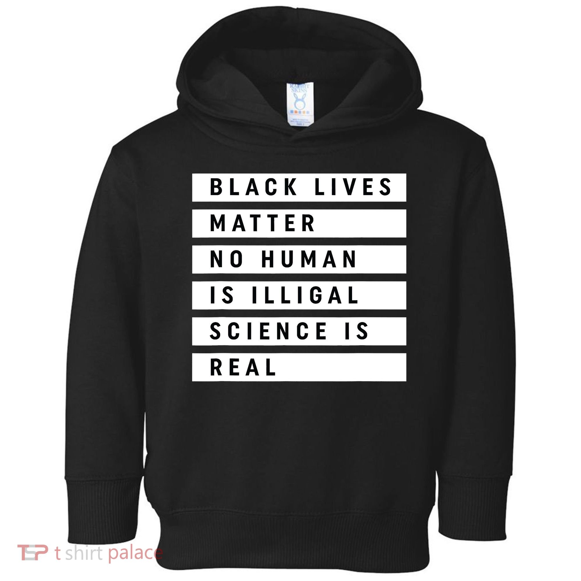 Black Lives Matter 's Rights Are Human Rights Toddler Hoodie