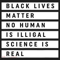 Black Lives Matter 's Rights Are Human Rights Golf Towel thumb 3