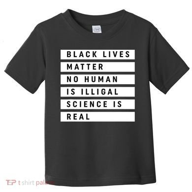Black Lives Matter 's Rights Are Human Rights Toddler T-Shirt