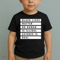 Black Lives Matter 's Rights Are Human Rights Toddler T-Shirt thumb 2