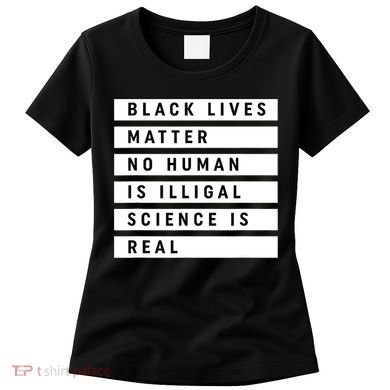 Black Lives Matter 's Rights Are Human Rights Women's T-Shirt