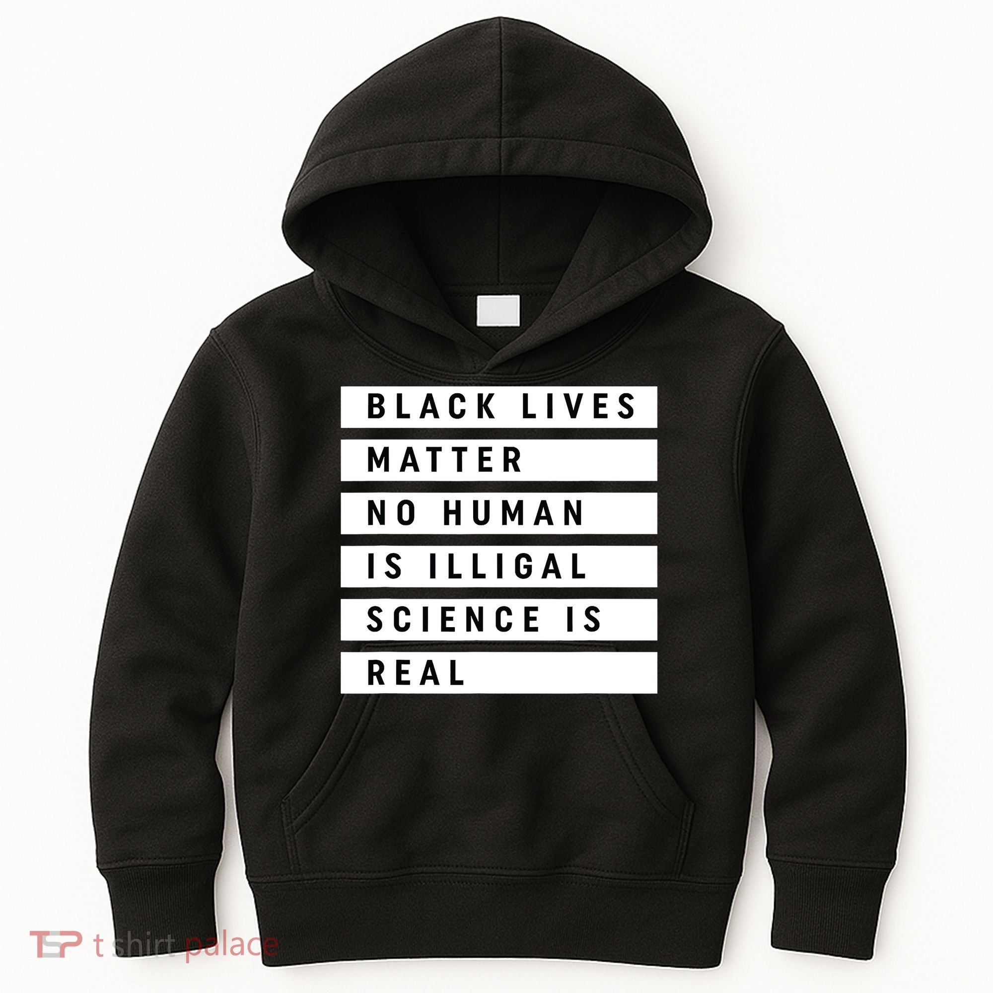 Black Lives Matter 's Rights Are Human Rights Kids Hoodie
