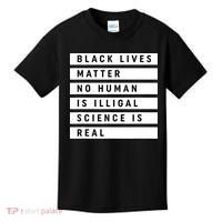 Black Lives Matter 's Rights Are Human Rights Kids T-Shirt thumb 0