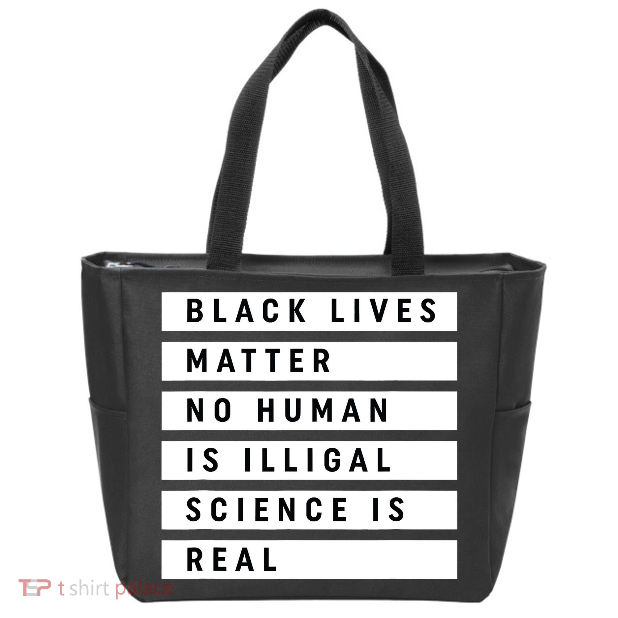 Black Lives Matter 's Rights Are Human Rights Tote Bag