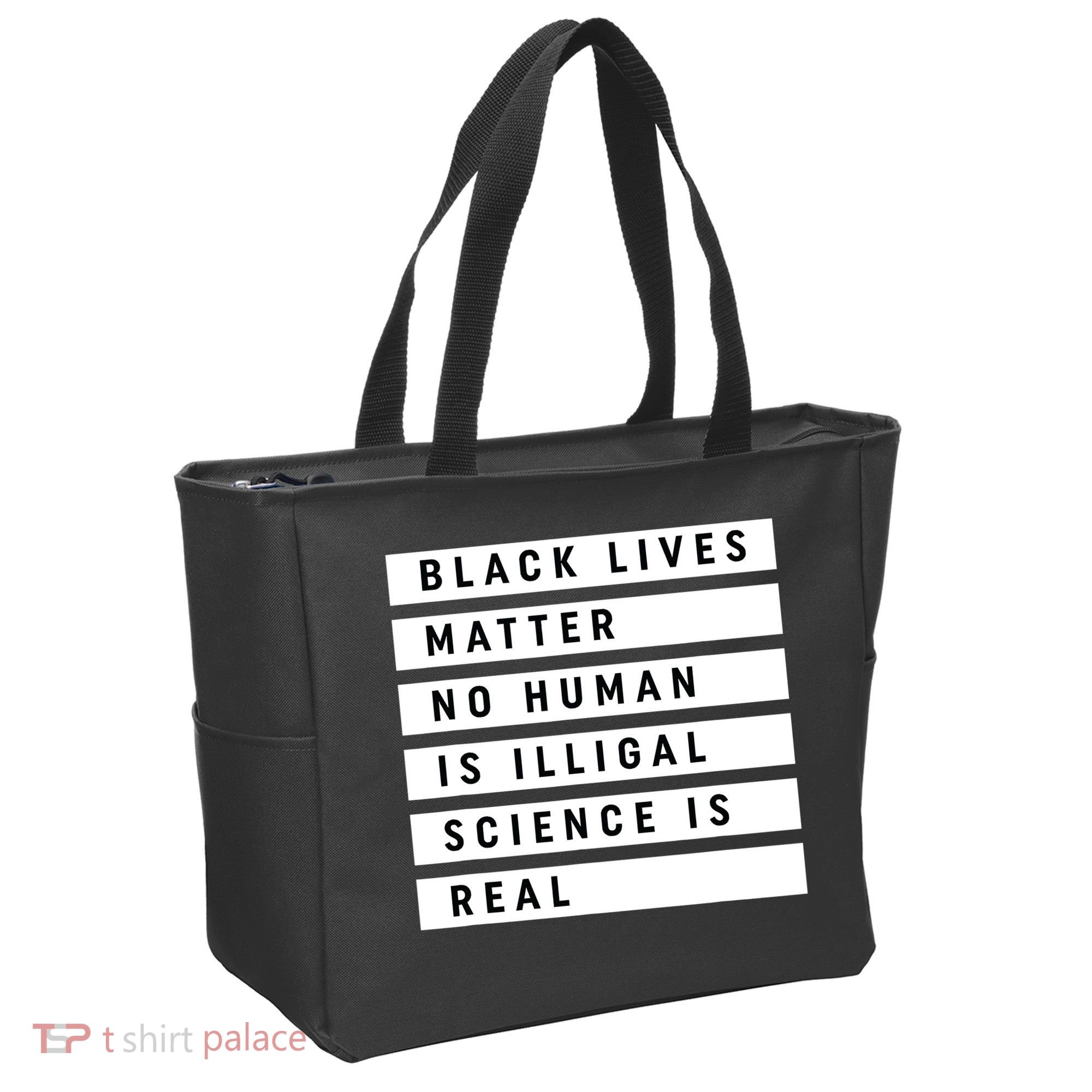 Black Lives Matter 's Rights Are Human Rights Tote Bag