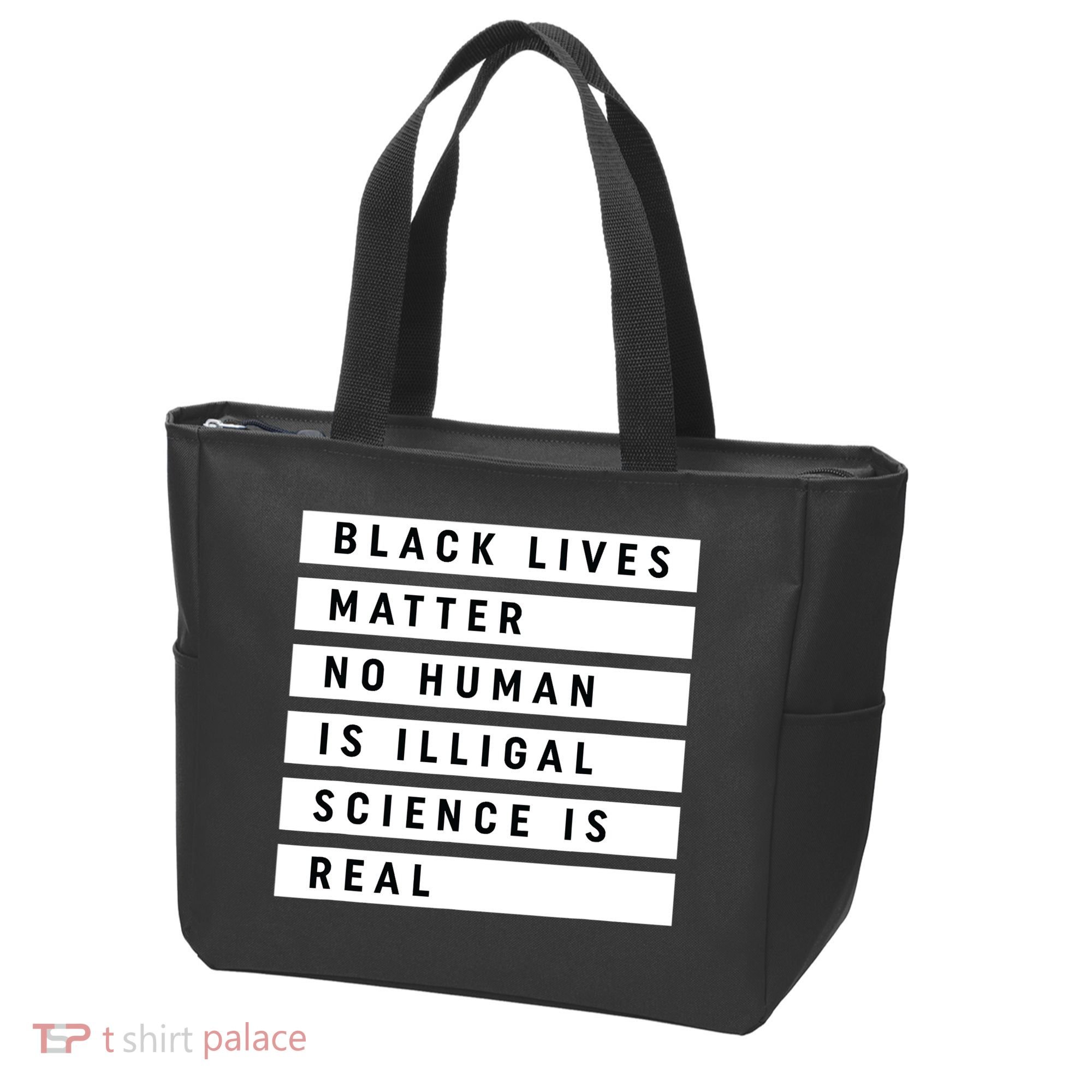 Black Lives Matter 's Rights Are Human Rights Tote Bag