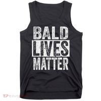 Bald Lives Matter  Funny Bald Is Beautifu Tank Top thumb 0