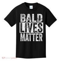 Bald Lives Matter  Funny Bald Is Beautifu Kids T-Shirt thumb 0