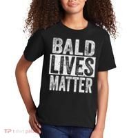 Bald Lives Matter  Funny Bald Is Beautifu Kids T-Shirt thumb 2