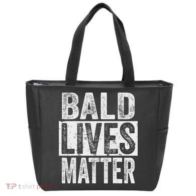 Bald Lives Matter  Funny Bald Is Beautifu Tote Bag