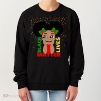 Black Lives Matter African American Cute Pride Women's Sweatshirt thumb 0