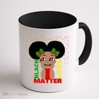 Black Lives Matter African American Cute Pride Coffee Mug thumb 1