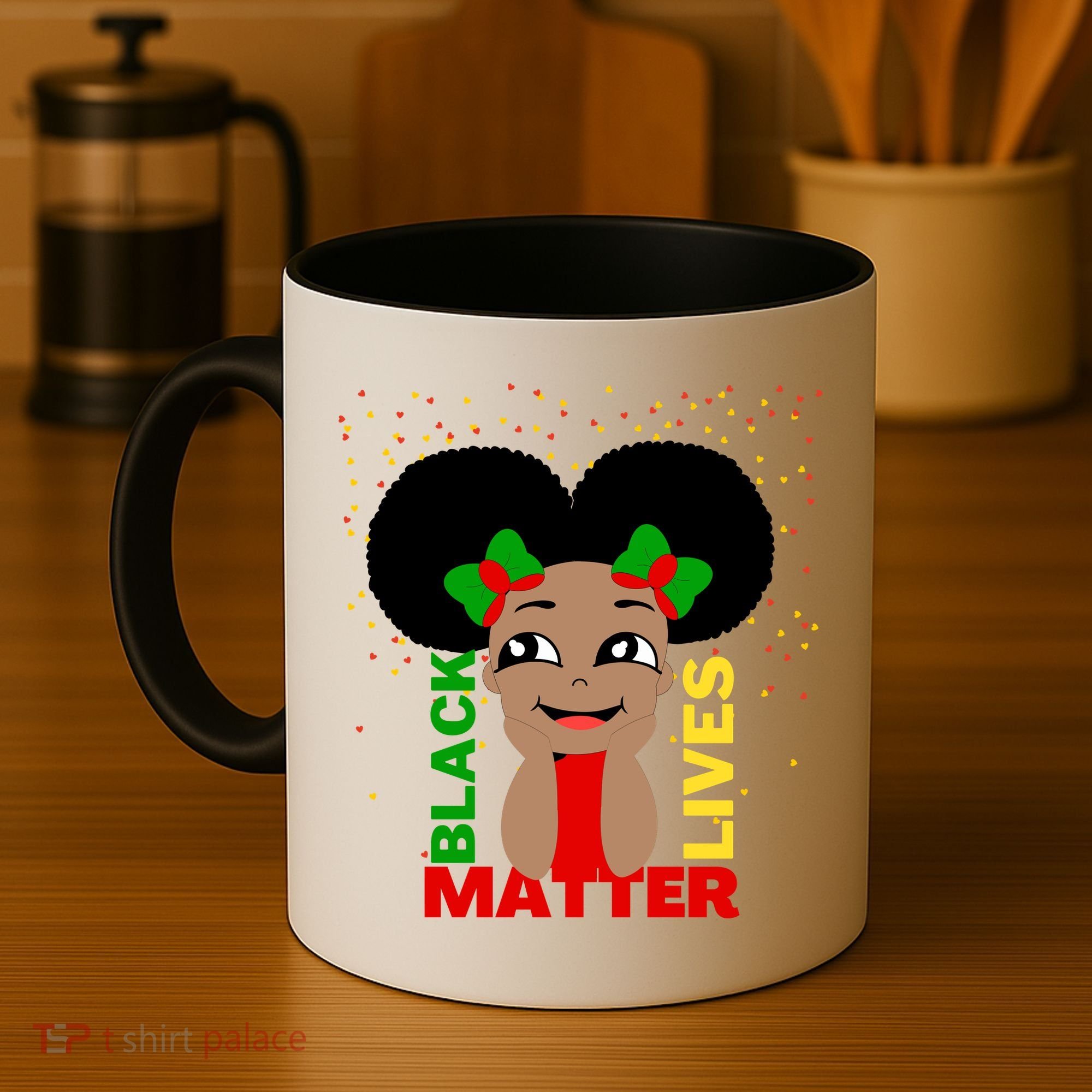 Black Lives Matter African American Cute Pride Coffee Mug
