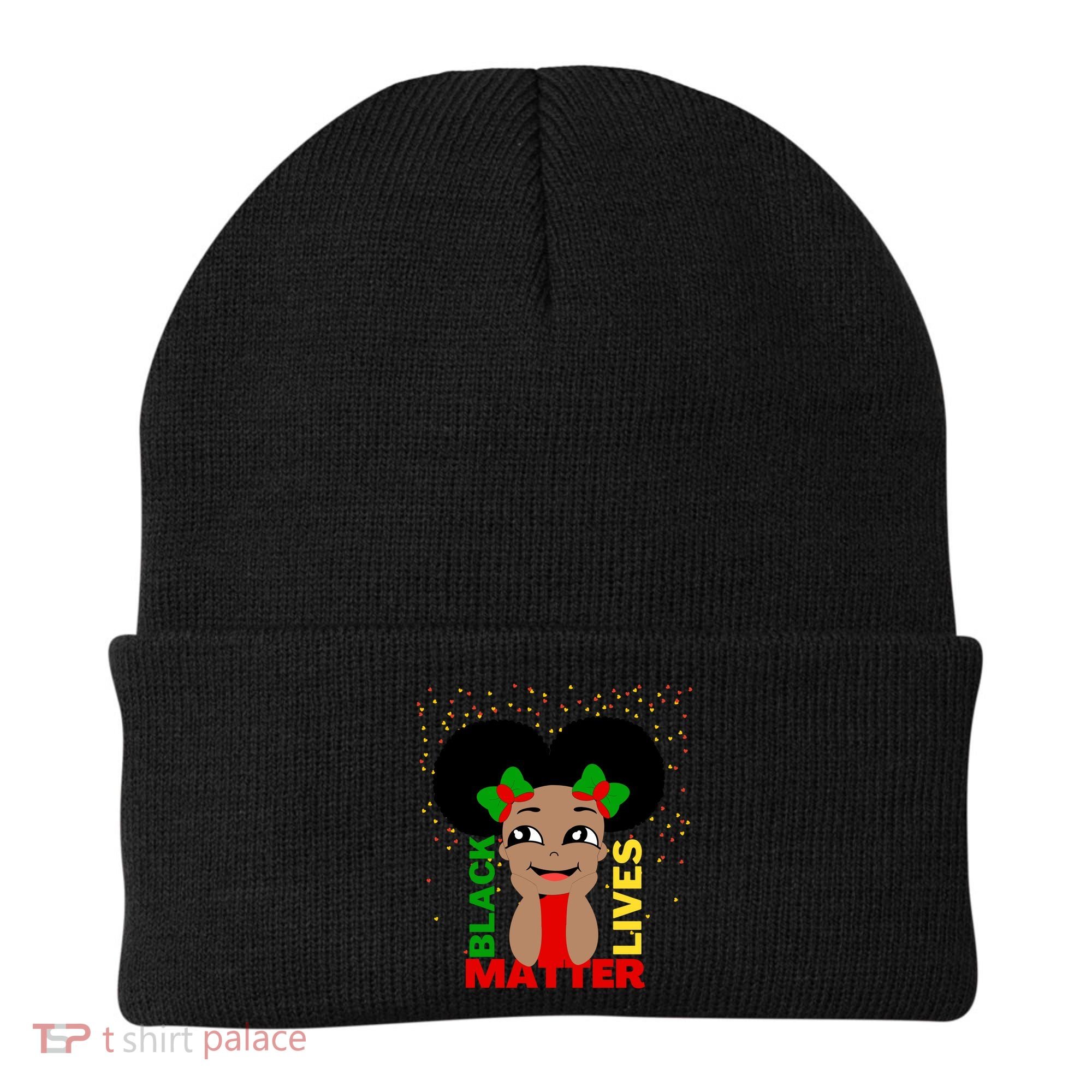 Black Lives Matter African American Cute Pride Beanie
