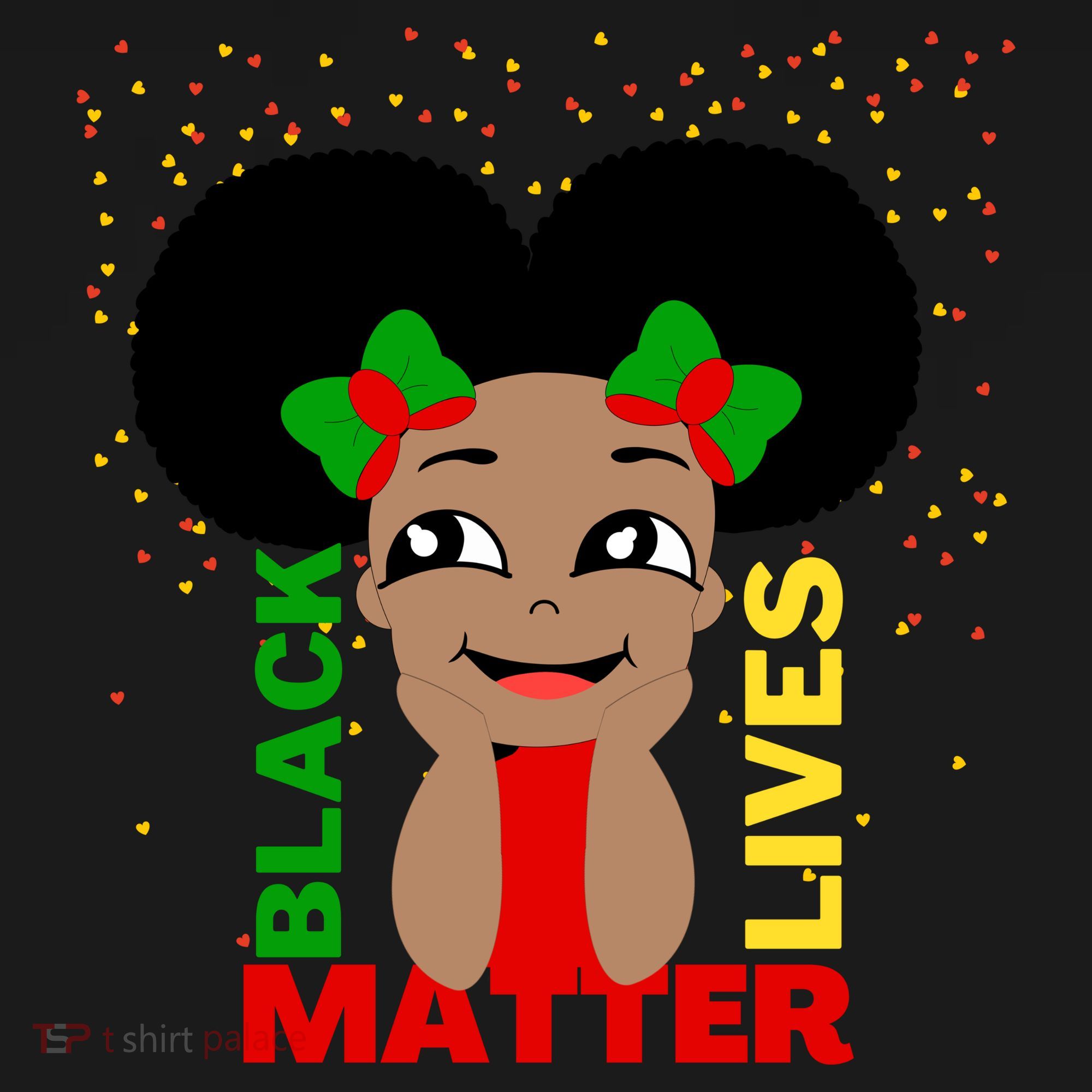 Black Lives Matter African American Cute Pride Pajama Set