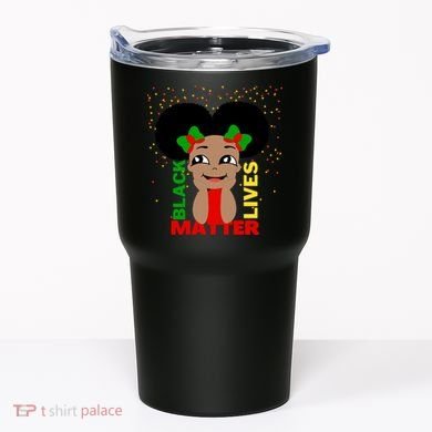 Black Lives Matter African American Cute Pride Tumbler