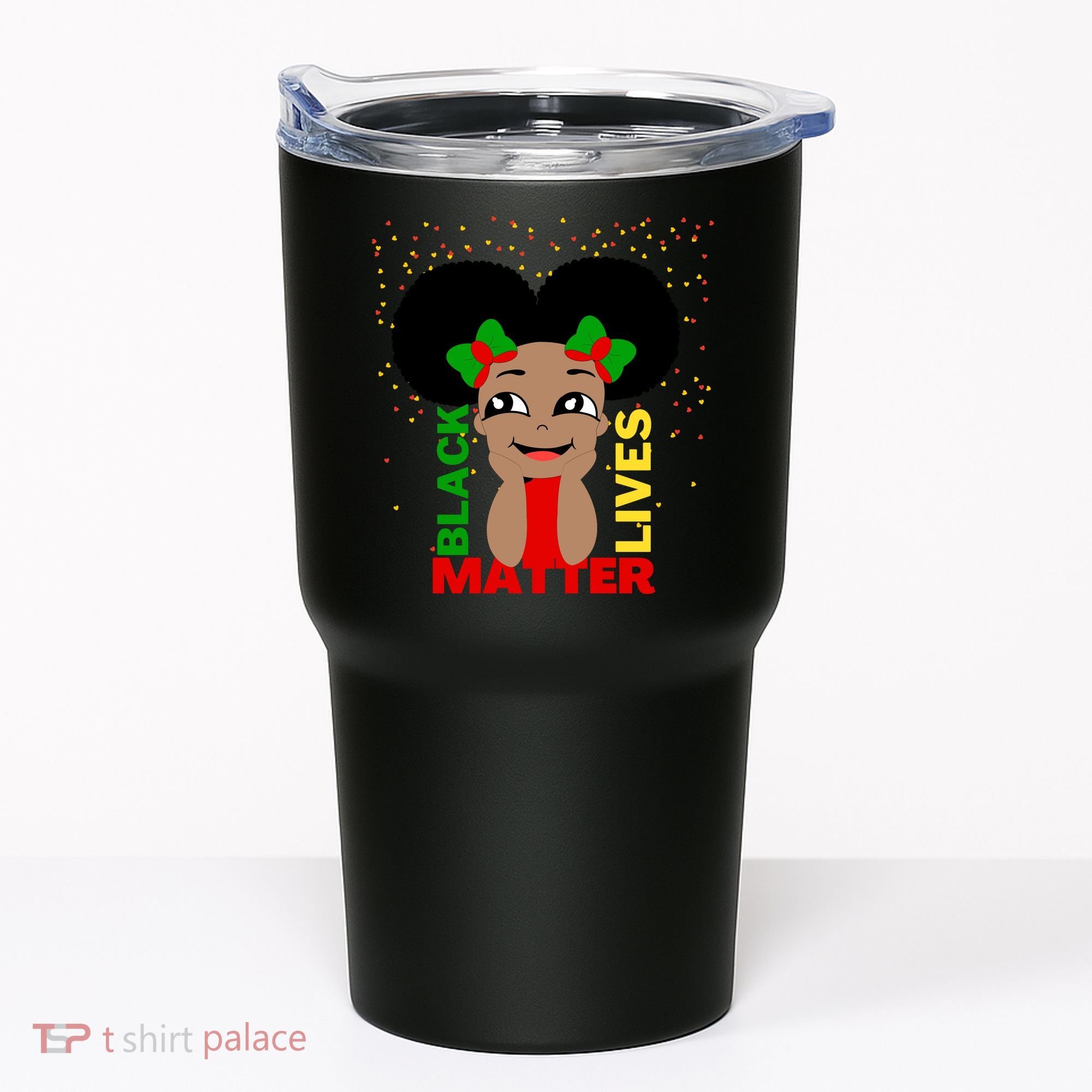 Black Lives Matter African American Cute Pride Tumbler