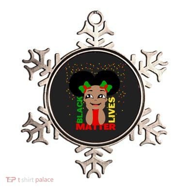 Black Lives Matter African American Cute Pride Ornament