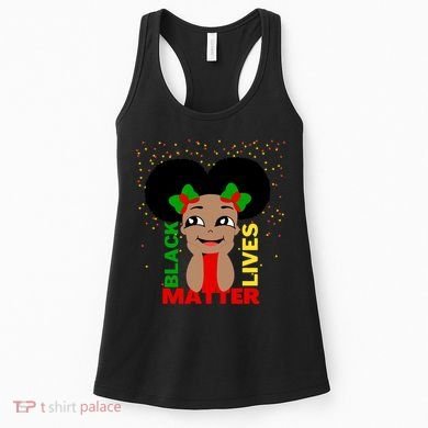 Black Lives Matter African American Cute Pride Women's Tank Top