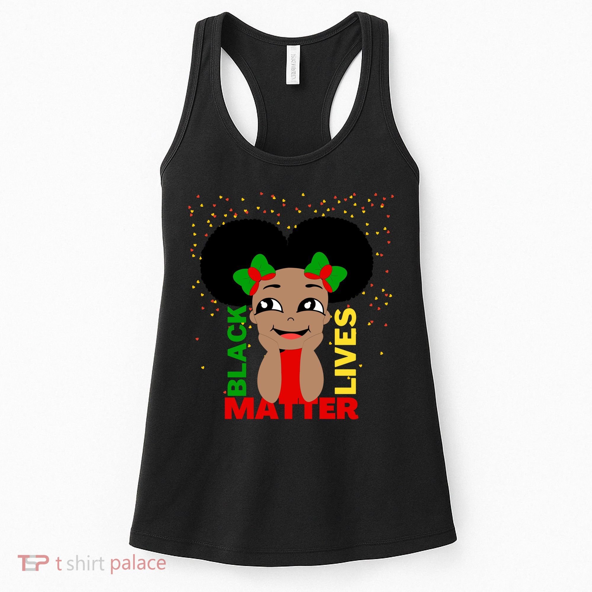 Black Lives Matter African American Cute Pride Women's Tank Top
