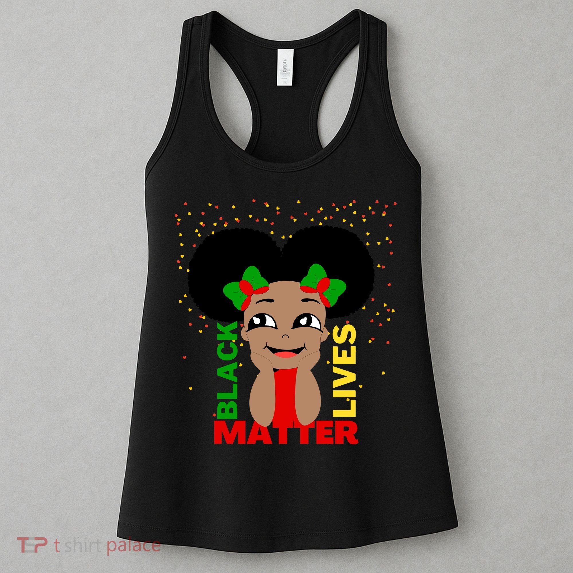 Black Lives Matter African American Cute Pride Women's Tank Top