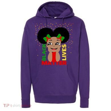 Black Lives Matter African American Cute Pride Hoodie