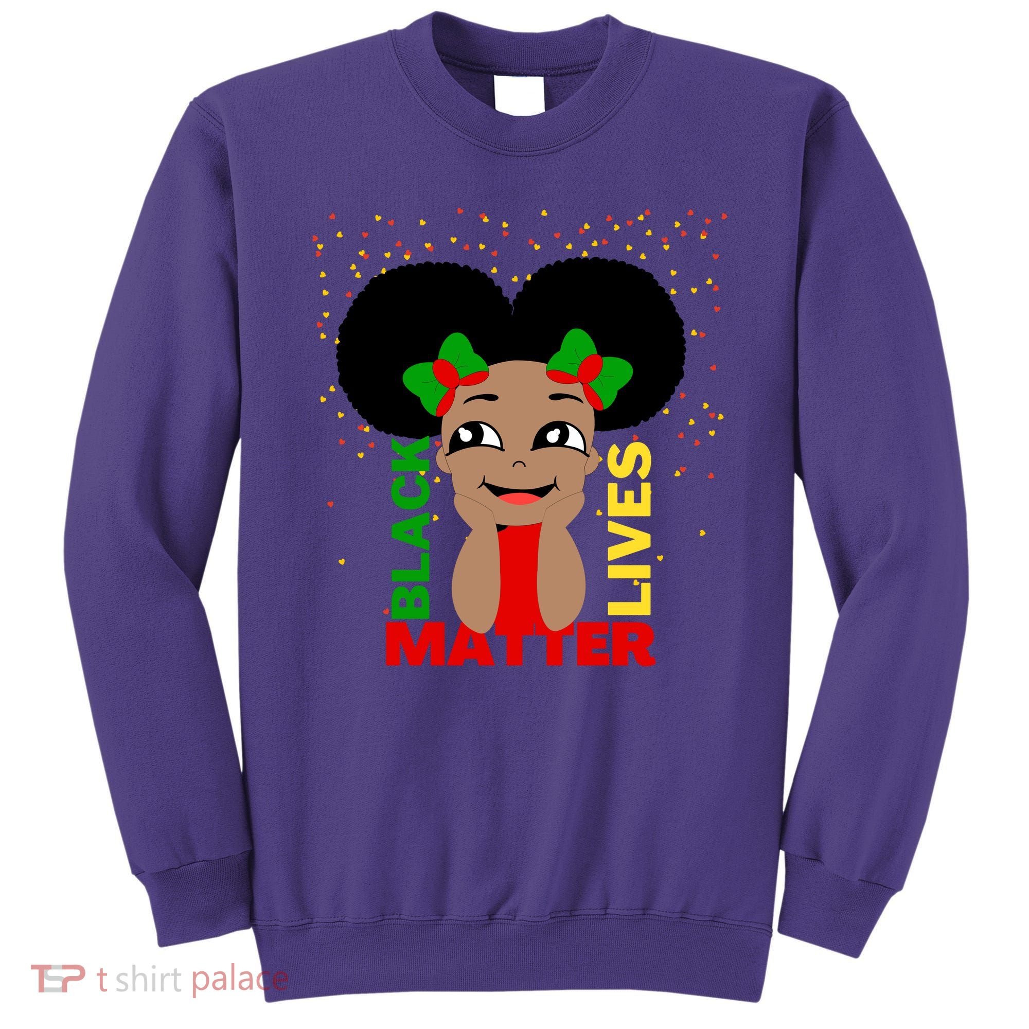 Black Lives Matter African American Cute Pride Sweatshirt