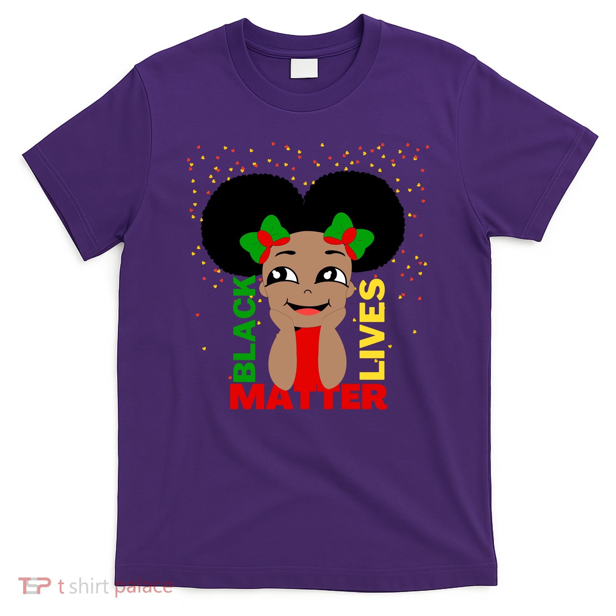 Black Lives Matter African American Cute Pride T-Shirt