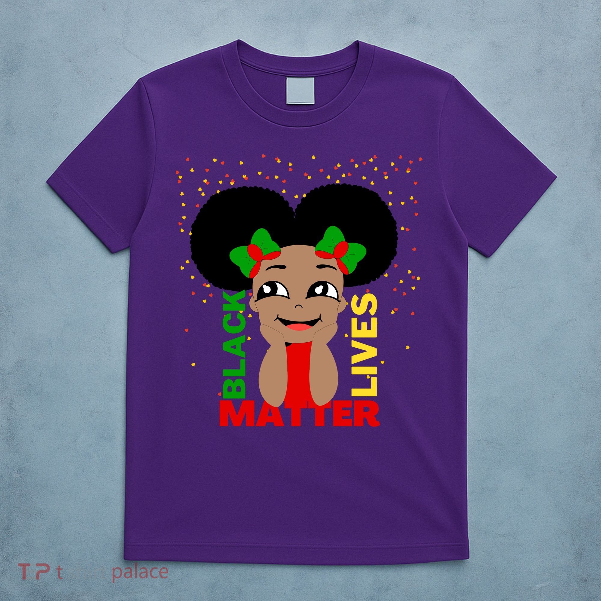 Black Lives Matter African American Cute Pride T-Shirt