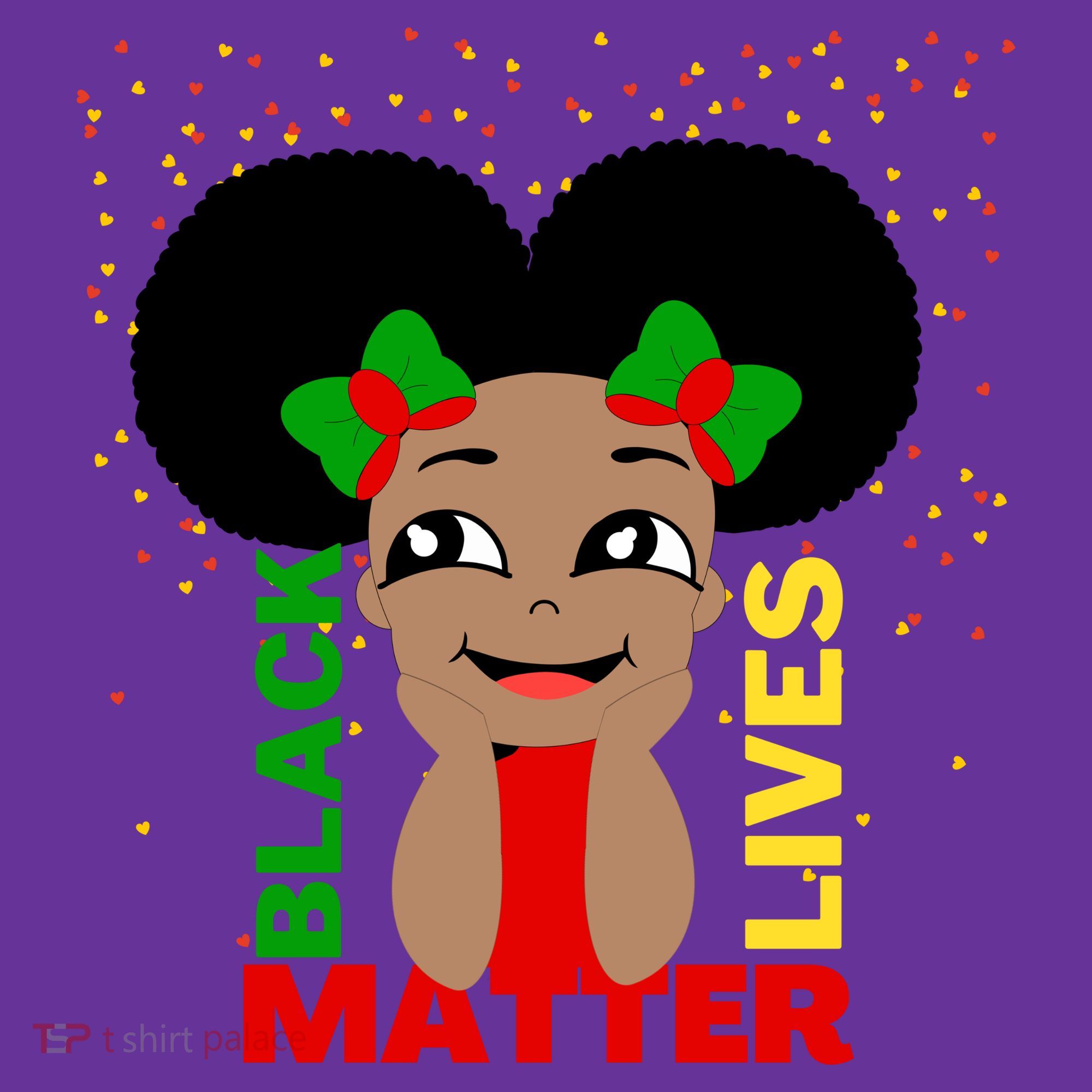 Black Lives Matter African American Cute Pride Coaster