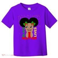 Black Lives Matter African American Cute Pride Toddler T-Shirt thumb 0