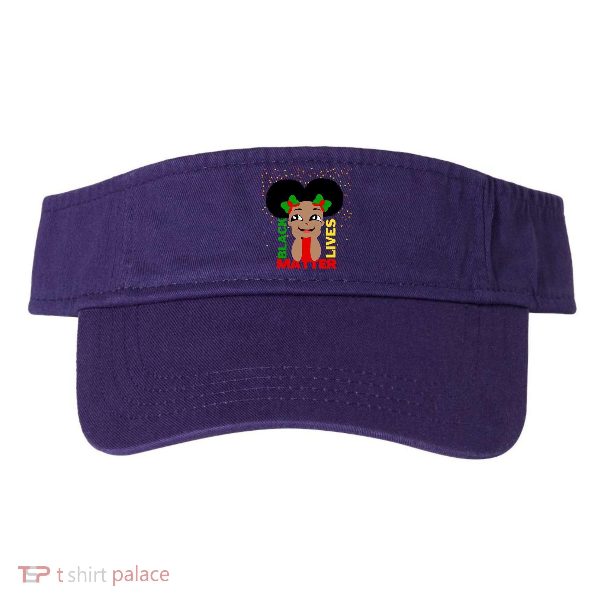 Black Lives Matter African American Cute Pride Visor