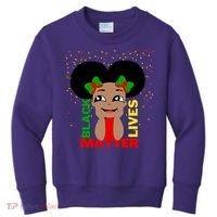 Black Lives Matter African American Cute Pride Kids Sweatshirt thumb 0