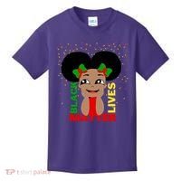 Black Lives Matter African American Cute Pride Kids T-Shirt thumb 0