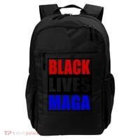 Black Lives Maga Black Conservative Republican Protrump Backpack thumb 0