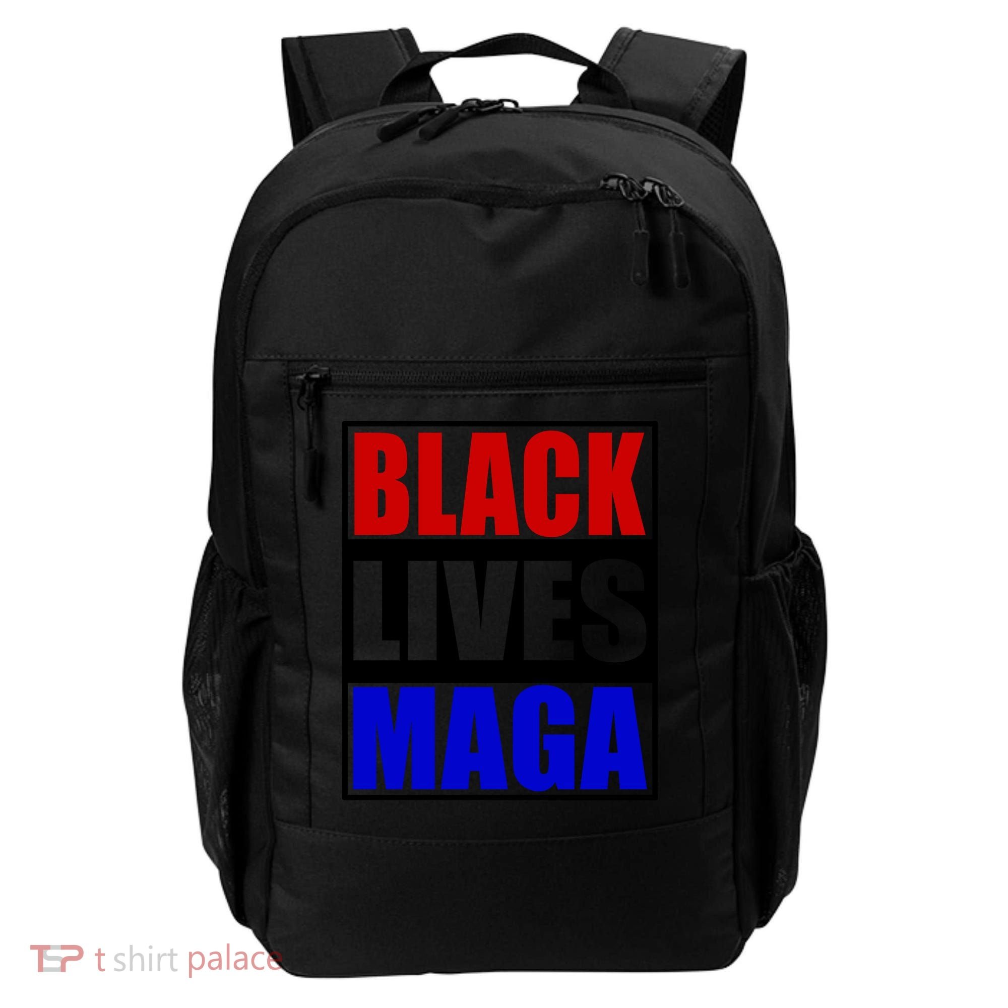Black Lives Maga Black Conservative Republican Protrump Backpack
