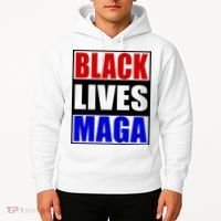 Black Lives Maga Black Conservative Republican Protrump Hoodie thumb 2