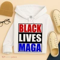 Black Lives Maga Black Conservative Republican Protrump Hoodie thumb 4