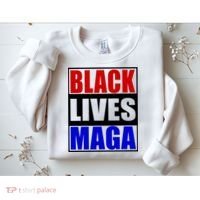 Black Lives Maga Black Conservative Republican Protrump Sweatshirt thumb 2