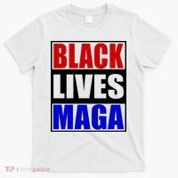 Black Lives Maga Black Conservative Republican Protrump T-Shirt thumb 0