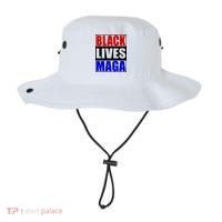 Black Lives Maga Black Conservative Republican Protrump Bucket Hat thumb 0