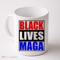 Black Lives Maga Black Conservative Republican Protrump Coffee Mug thumb 0