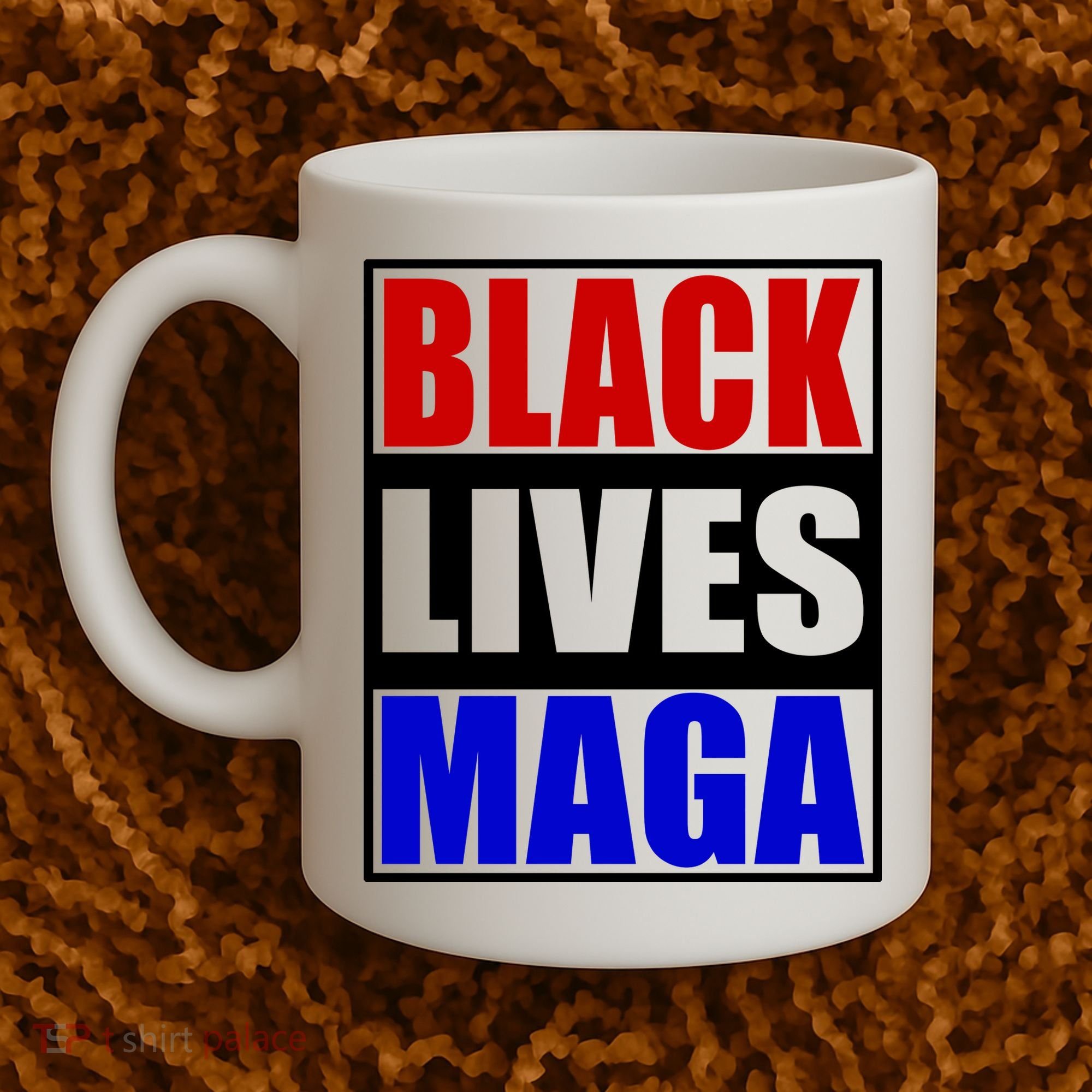 Black Lives Maga Black Conservative Republican Protrump Coffee Mug