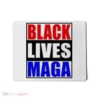 Black Lives Maga Black Conservative Republican Protrump Mousepad thumb 0